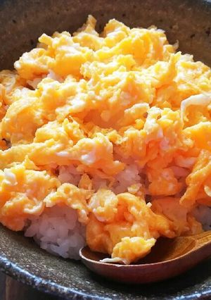 【中に工夫！】のり*かつお節*いり卵丼♪-レシピのメイン写真