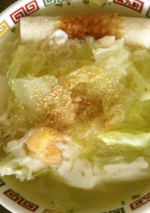 ちょっぴりイタリアン風味な塩ラーメン♪-レシピのメイン写真