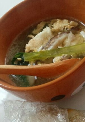 香味ペーストで☆めちゃ簡単中華スープ♪-レシピのメイン写真