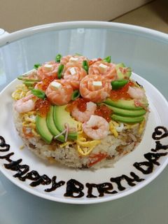 ちらし寿司ケーキ-レシピのメイン写真