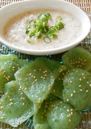 さしみこんにゃくの豆腐クリーミーソース-レシピのメイン写真