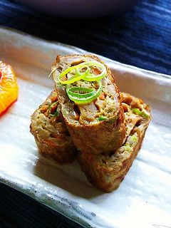 残り物活用☆金平ゴボウの玉子焼き!-レシピのメイン写真