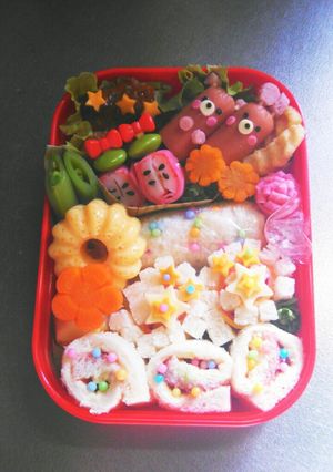 ジャムサンド弁当-レシピのメイン写真