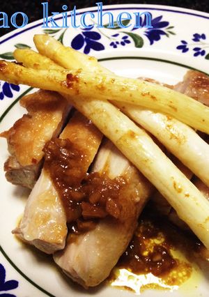 パリパリ、鶏もも肉のマスタードソース-レシピのメイン写真