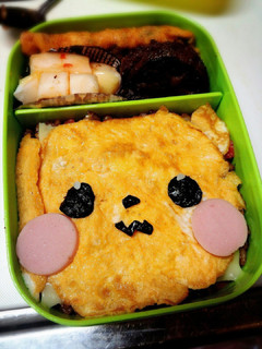 ついでに!簡単キャラ弁(ピカチュウ)-レシピのメイン写真