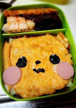 ついでに！簡単キャラ弁(ピカチュウ)-レシピのメイン写真