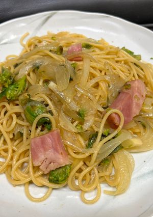 春の香り・ふきのとうパスタ-レシピのメイン写真