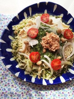 すりおろしきゅうりでサラダラーメン♫-レシピのメイン写真