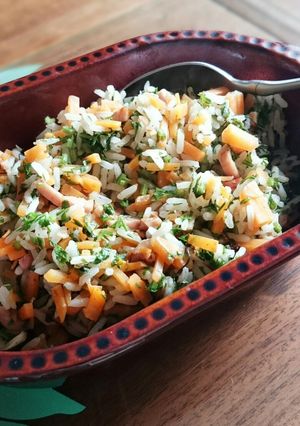 にんじん主役のチャーハン-レシピのメイン写真