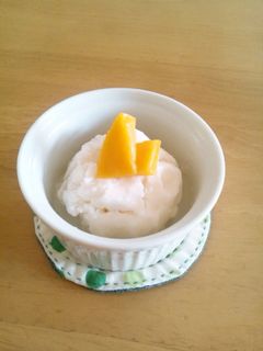 ほんのり甘酒入り♪フローズンヨーグルト-レシピのメイン写真