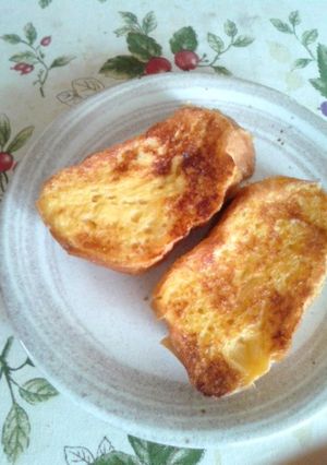 バケットで豆乳フレンチトースト♪-レシピのメイン写真
