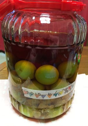 ブランデー梅酒 甘さ控えめ(^-^)-レシピのメイン写真