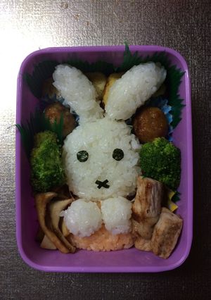 キャラ弁ミッフィ-レシピのメイン写真