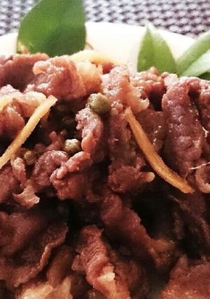牛肉のしぐれ煮♪実山椒＆生姜入り-レシピのメイン写真