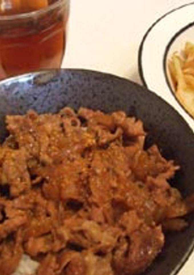 一度冷やして！簡単☆美味しい豚丼-レシピのメイン写真