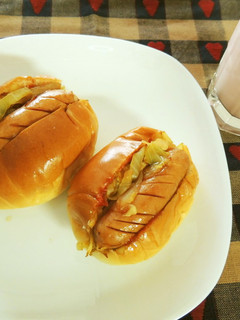 ホットドッグ☆カレー味のキャベツで-レシピのメイン写真
