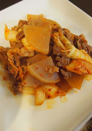 ☆リメイク料理♪豚キムチ☆-レシピのメイン写真