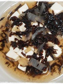 離乳食完了期 豆腐とひじきと玉ねぎ煮-レシピのメイン写真