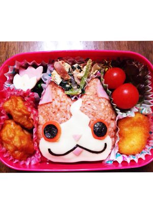 ジバニャンキャラ弁-レシピのメイン写真