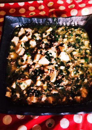 ニラ入り簡単麻婆豆腐-レシピのメイン写真