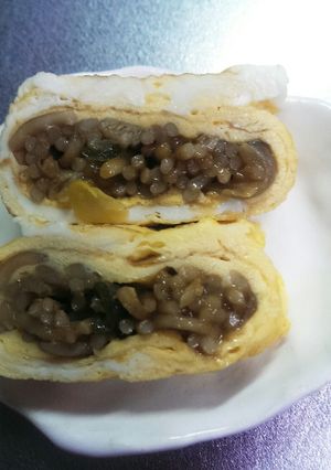 卵で焼きそば巻き巻き-レシピのメイン写真
