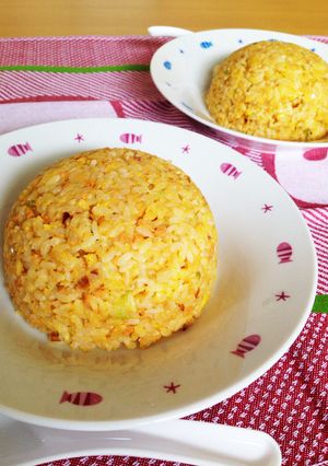 黄金の鮭フレークチャーハン！-レシピのメイン写真
