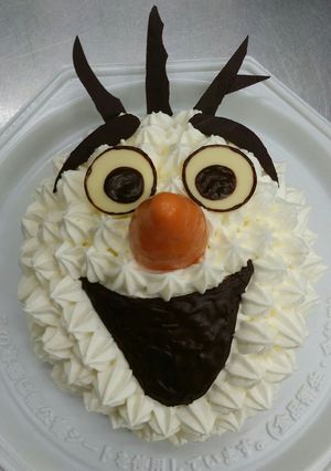 オラフケーキ❤❤❤-レシピのメイン写真
