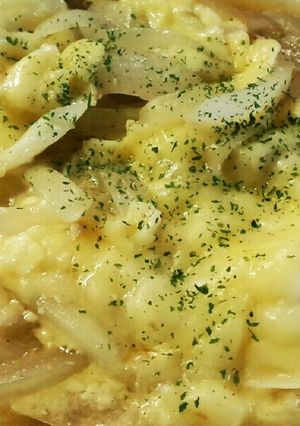 簡単❀ツナ、玉ねぎのコンソメチーズ焼き-レシピのメイン写真