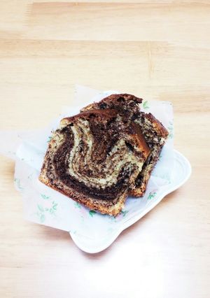 マーブルパウンドケーキ-レシピのメイン写真