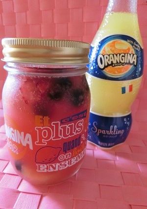 ピンクなオランジーナジャーポンチ-レシピのメイン写真