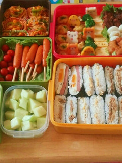 ピクニック弁当 ๑Ü๑♬*゜-レシピのメイン写真