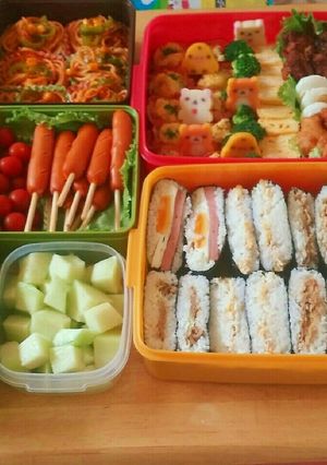ピクニック弁当 ๑Ü๑♬*゜-レシピのメイン写真