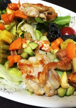 主役級☆ショートパスタと鶏肉のサラダ-レシピのメイン写真