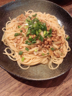 納豆パスタ-レシピのメイン写真