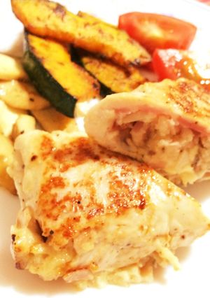 カマンベールチーズチキンロール-レシピのメイン写真