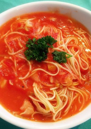 塩レモントマトソーメンスープ(*^^*)-レシピのメイン写真