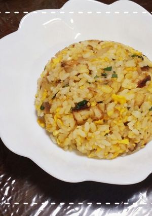 大葉で爽やか！パラッと仕上がる和風炒飯-レシピのメイン写真