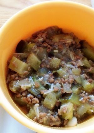 離乳食♡取り分け 茄子の中華風あんかけ-レシピのメイン写真