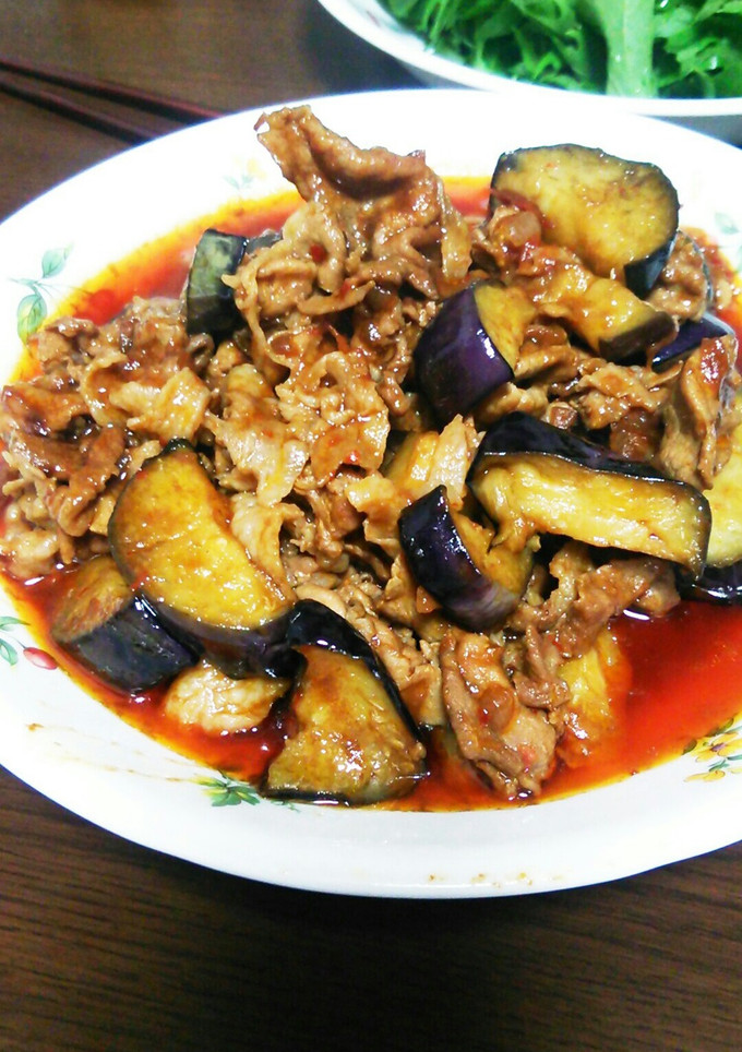 なすとトマトと豚肉のピリ辛中華風煮込み-レシピのメイン写真
