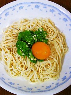オクラぶっかけ素麺♪-レシピのメイン写真