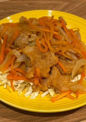 韓国風甘辛肉炒め-レシピのメイン写真