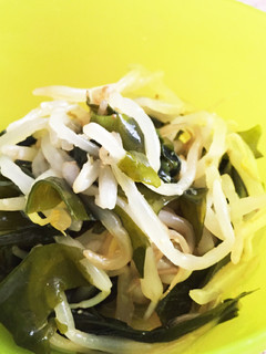 もやしとワカメの常備菜-レシピのメイン写真
