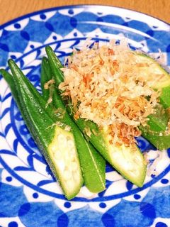 手間いらず♪オクラのおひたし-レシピのメイン写真