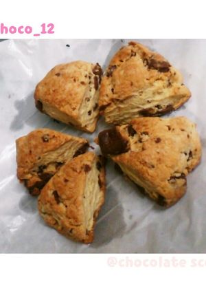 HMで簡単チョコスコーン-レシピのメイン写真