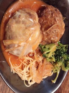 煮込みハンバーグ-レシピのメイン写真