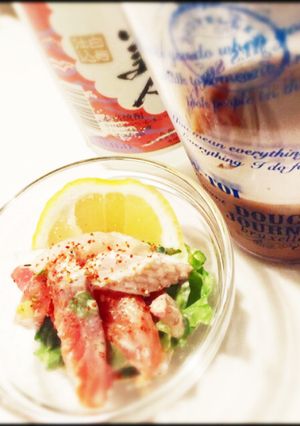 簡単☆和風カルパッチョ-レシピのメイン写真