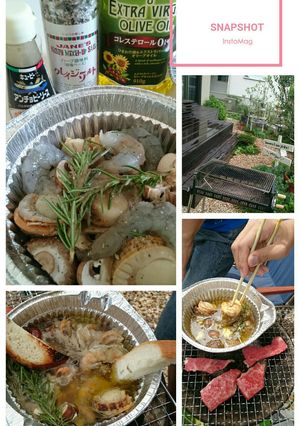 バーベキューやおつまみにアヒージョ-レシピのメイン写真