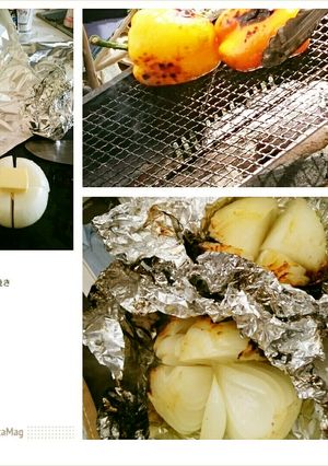 バーベキューに新玉ねぎホイル包み-レシピのメイン写真