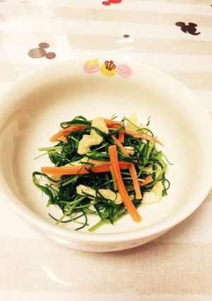 おかひじきと油揚げのお浸し-レシピのメイン写真