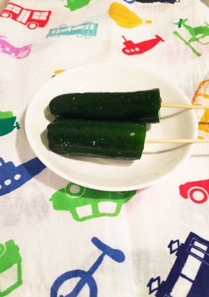 梅こぶきゅうり串-レシピのメイン写真